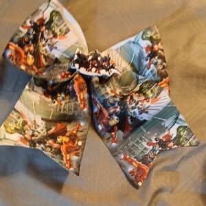 Superhero Themed Hair Bow